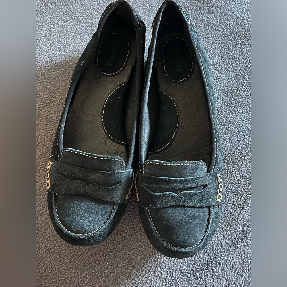 Suede  ballerina shoes for women - Picture 2 of 4